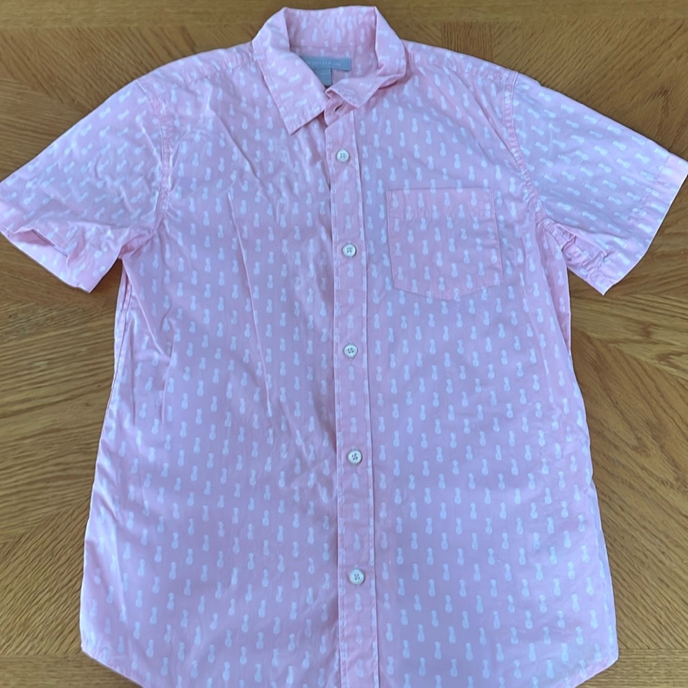 Nordstrom Pineapple Button Down Shirt